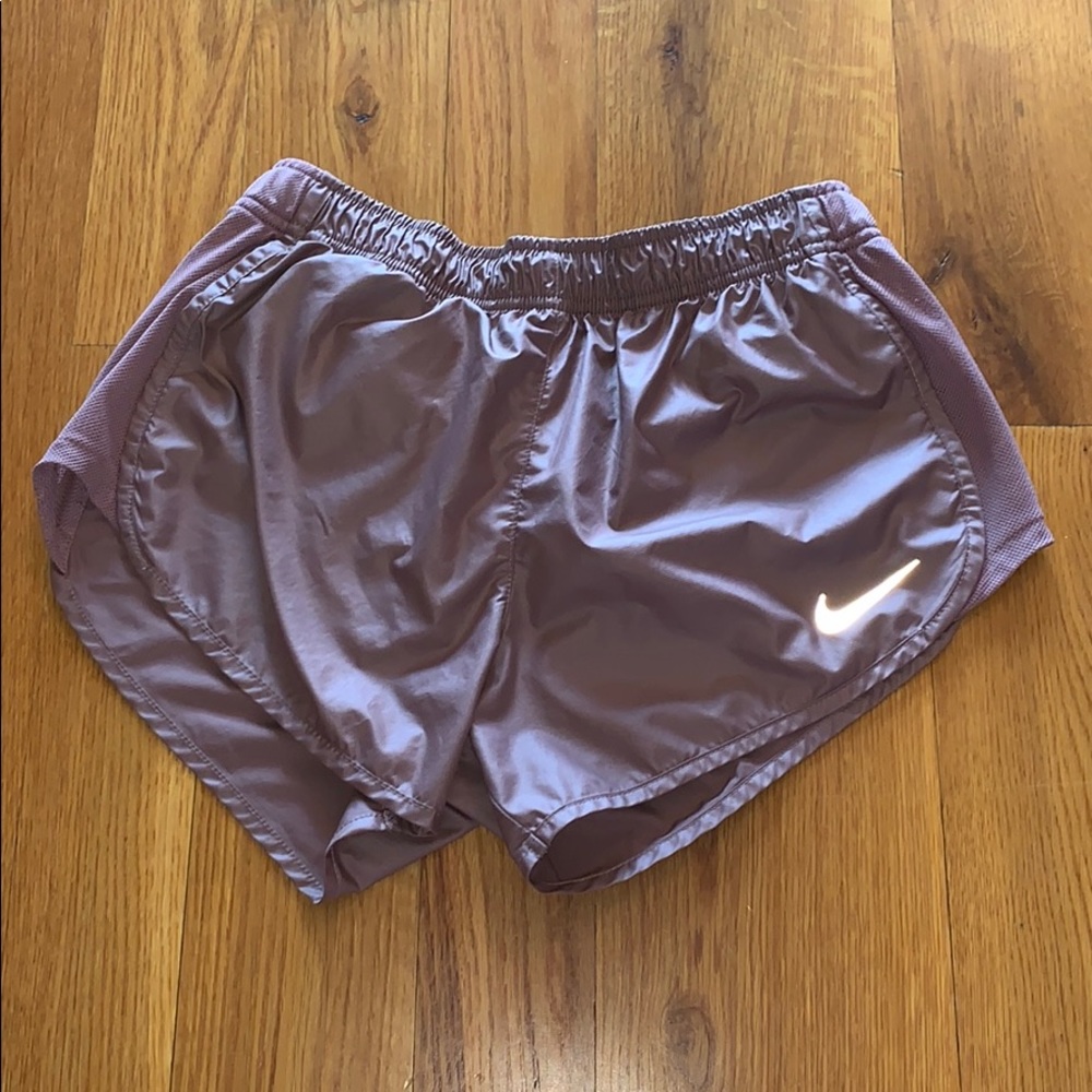 Metallic Nike Running Shorts